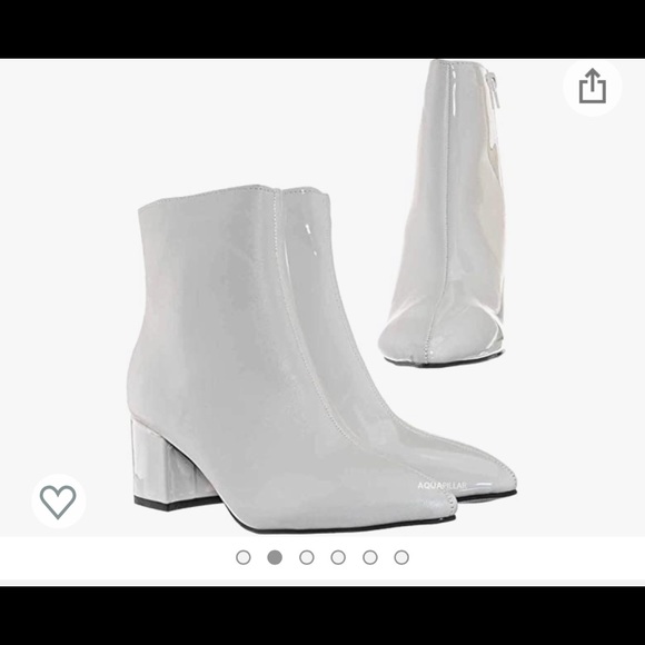 Pointed Toe Block Heel Bootie- Chunky Heel Boots - Picture 1 of 2